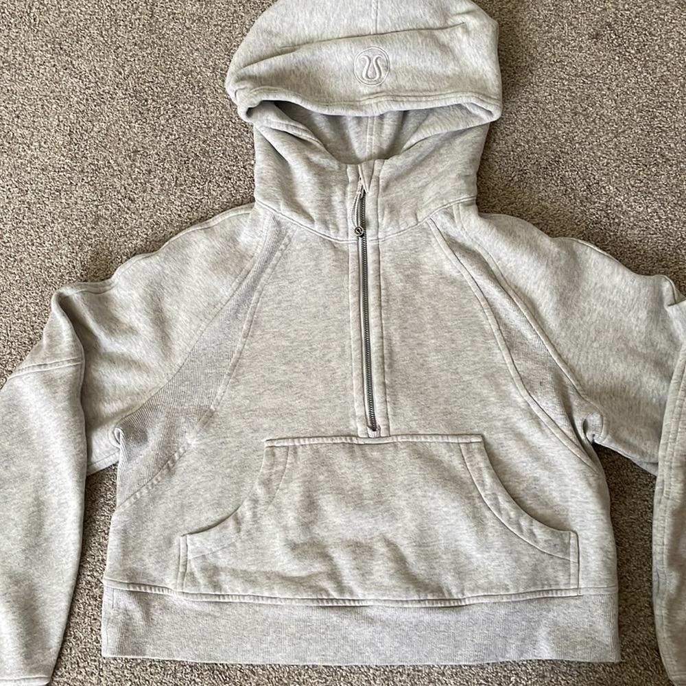 lululemon Scuba Half Zip Hoodie